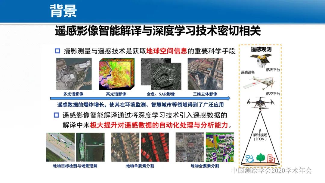 智能遥感专用深度学习网络与样本库设计