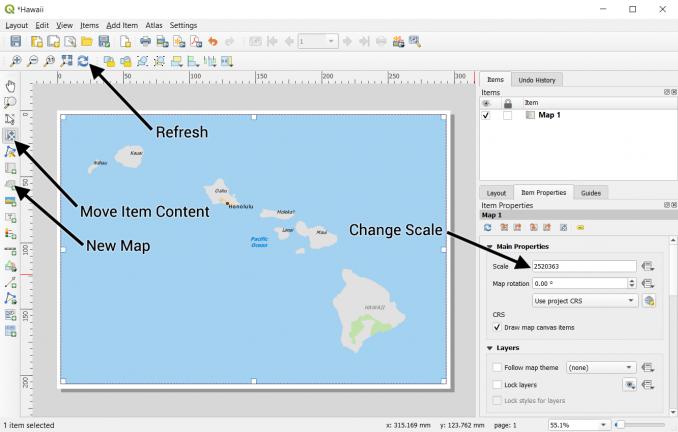 如何在 QGIS 中制作地图