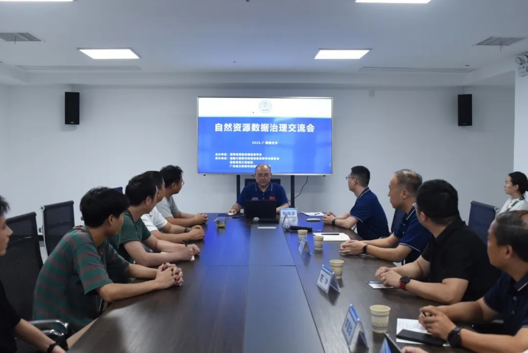 湖南省测绘地理信息学会主办自然资源数据治理交流会