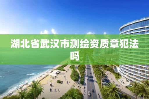 湖北省武汉市测绘资质章犯法吗