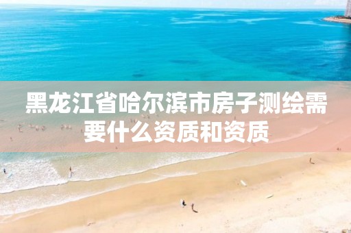 黑龙江省哈尔滨市房子测绘需要什么资质和资质