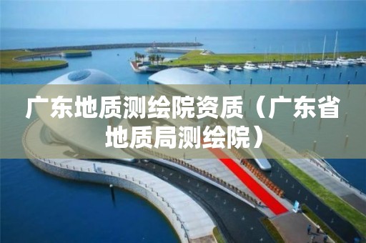 广东地质测绘院资质（广东省地质局测绘院）