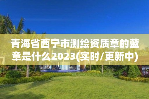 青海省西宁市测绘资质章的蓝章是什么2023(实时/更新中)