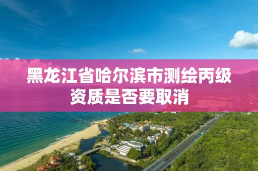 黑龙江省哈尔滨市测绘丙级资质是否要取消