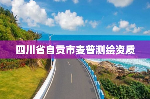 四川省自贡市麦普测绘资质