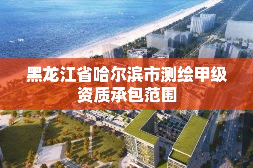 黑龙江省哈尔滨市测绘甲级资质承包范围