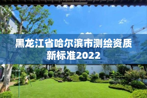 黑龙江省哈尔滨市测绘资质新标准2022