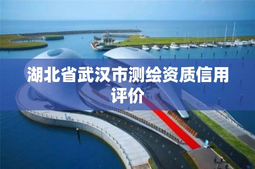 湖北省武汉市测绘资质信用评价