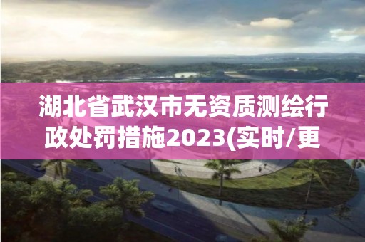 湖北省武汉市无资质测绘行政处罚措施2023(实时/更新中)