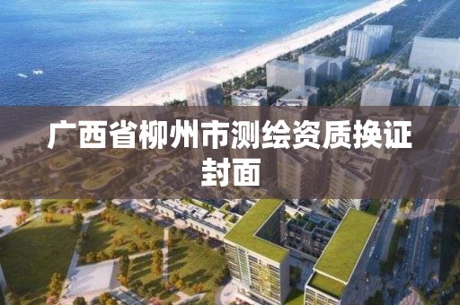 广西省柳州市测绘资质换证封面