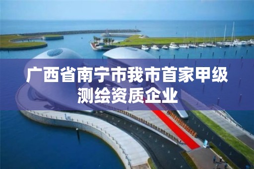 广西省南宁市我市首家甲级测绘资质企业