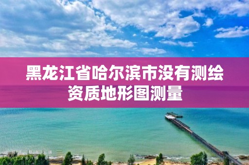 黑龙江省哈尔滨市没有测绘资质地形图测量