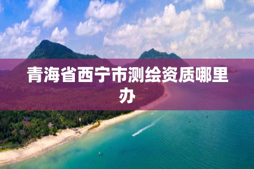 青海省西宁市测绘资质哪里办