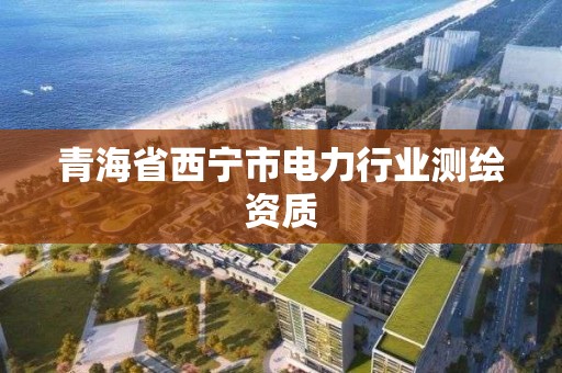 青海省西宁市电力行业测绘资质