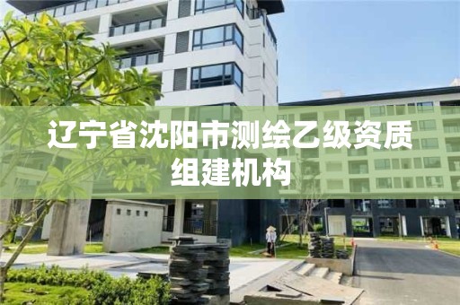 辽宁省沈阳市测绘乙级资质组建机构