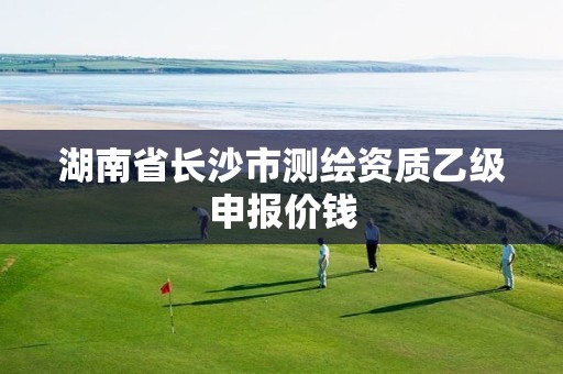 湖南省长沙市测绘资质乙级申报价钱