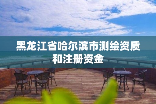 黑龙江省哈尔滨市测绘资质和注册资金