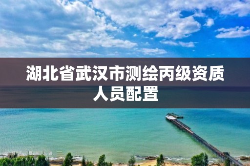 湖北省武汉市测绘丙级资质人员配置