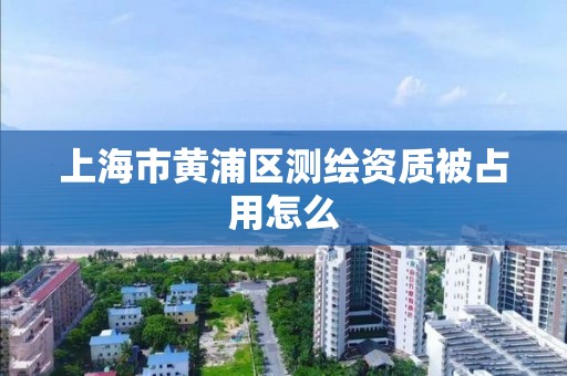 上海市黄浦区测绘资质被占用怎么