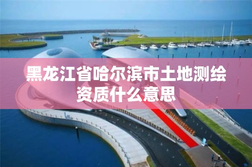 黑龙江省哈尔滨市土地测绘资质什么意思