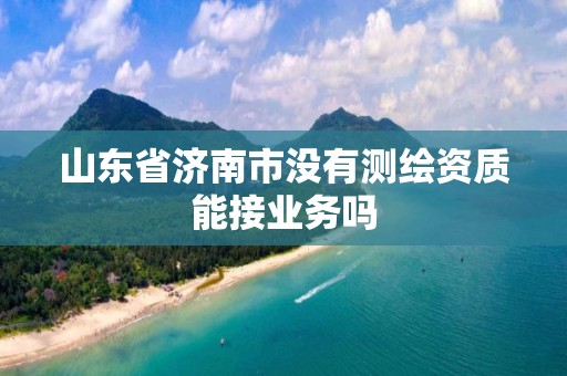 山东省济南市没有测绘资质能接业务吗