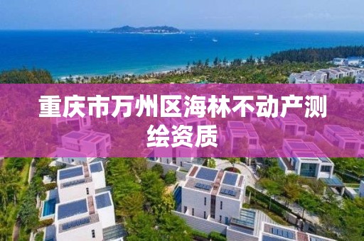 重庆市万州区海林不动产测绘资质