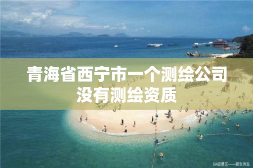 青海省西宁市一个测绘公司没有测绘资质