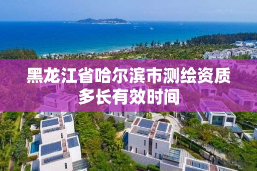 黑龙江省哈尔滨市测绘资质多长有效时间