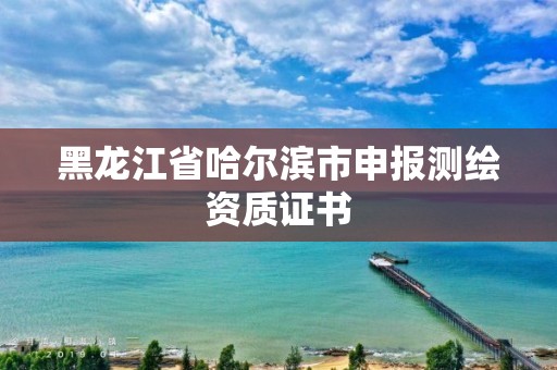 黑龙江省哈尔滨市申报测绘资质证书