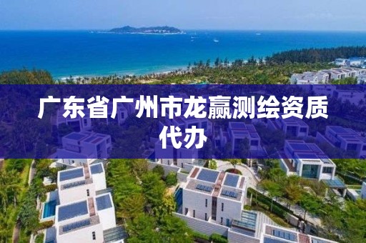 广东省广州市龙赢测绘资质代办