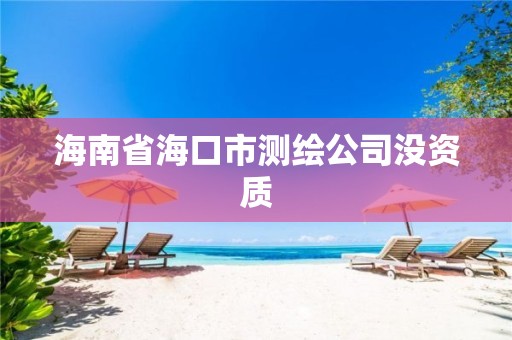 海南省海口市测绘公司没资质