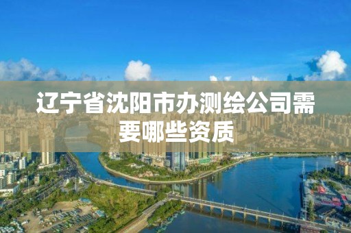 辽宁省沈阳市办测绘公司需要哪些资质