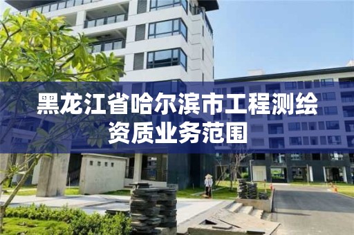 黑龙江省哈尔滨市工程测绘资质业务范围