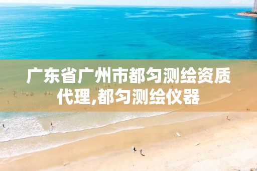 广东省广州市都匀测绘资质代理,都匀测绘仪器