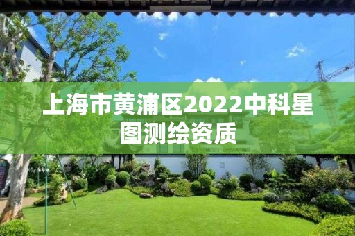 上海市黄浦区2022中科星图测绘资质