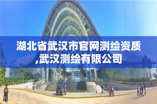 湖北省武汉市官网测绘资质,武汉测绘有限公司