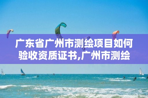 广东省广州市测绘项目如何验收资质证书,广州市测绘收费标准。