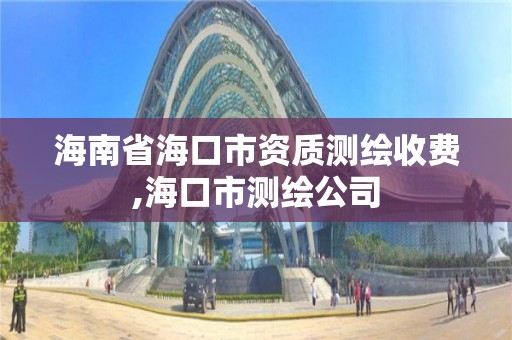 海南省海口市资质测绘收费,海口市测绘公司