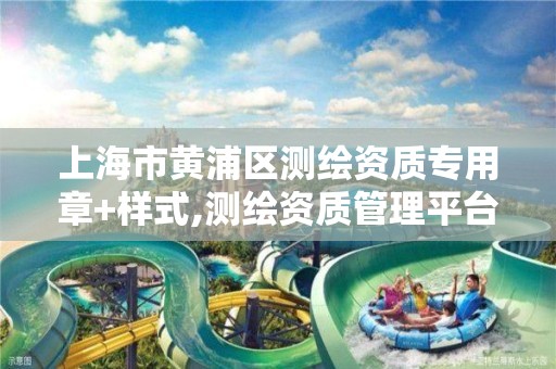 上海市黄浦区测绘资质专用章+样式,测绘资质管理平台