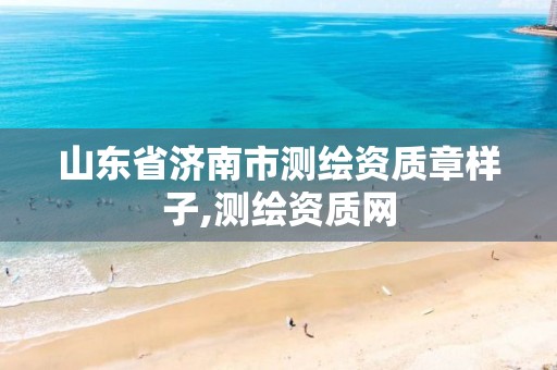 山东省济南市测绘资质章样子,测绘资质网