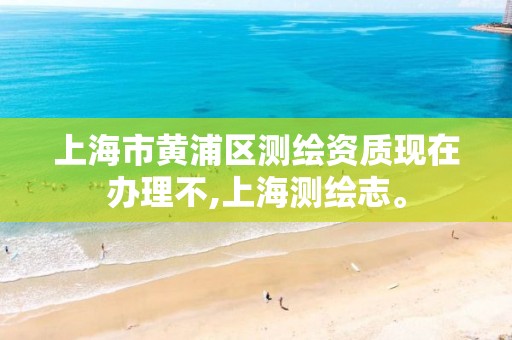 上海市黄浦区测绘资质现在办理不,上海测绘志。