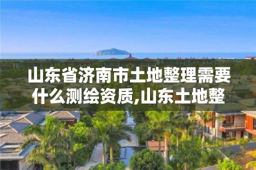 山东省济南市土地整理需要什么测绘资质,山东土地整理软件。