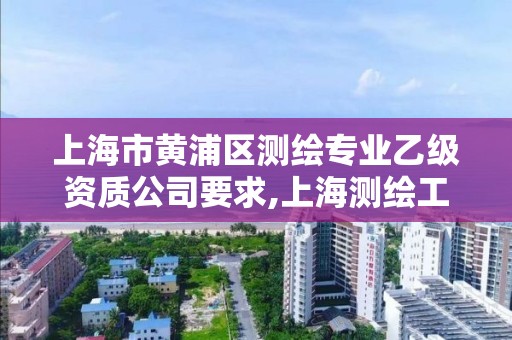 上海市黄浦区测绘专业乙级资质公司要求,上海测绘工程师职称评定条件及流程