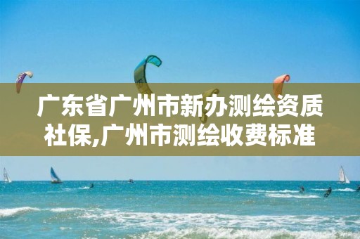 广东省广州市新办测绘资质社保,广州市测绘收费标准