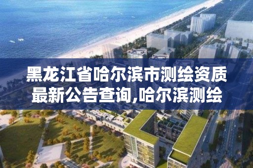 黑龙江省哈尔滨市测绘资质最新公告查询,哈尔滨测绘招聘信息