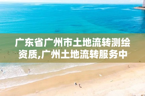 广东省广州市土地流转测绘资质,广州土地流转服务中心