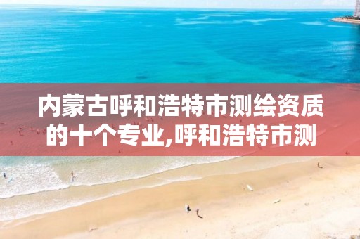 内蒙古呼和浩特市测绘资质的十个专业,呼和浩特市测绘公司有哪些。