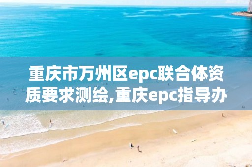 重庆市万州区epc联合体资质要求测绘,重庆epc指导办法。