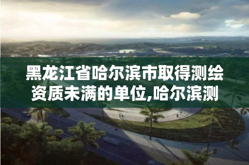 黑龙江省哈尔滨市取得测绘资质未满的单位,哈尔滨测绘内业招聘信息