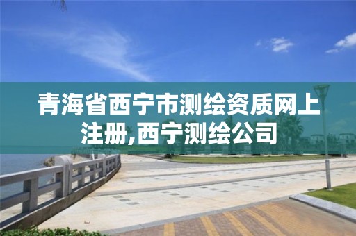 青海省西宁市测绘资质网上注册,西宁测绘公司